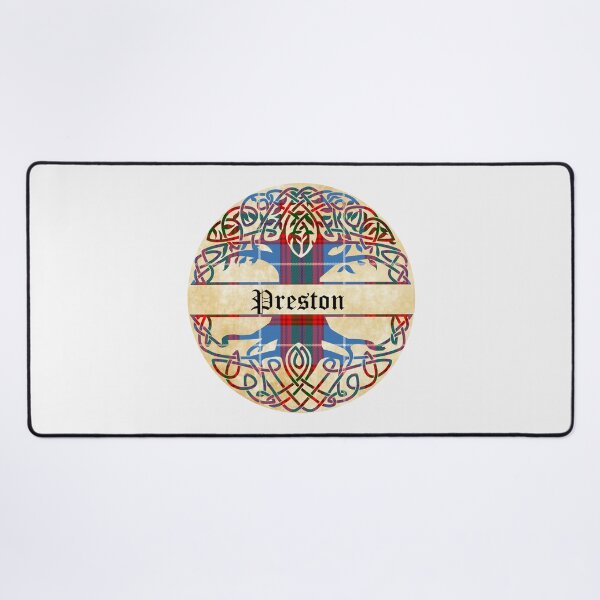 Item preview, Preston Tree of Life Clan Scottish Surname tartan designed and sold by BagTown Clans.
