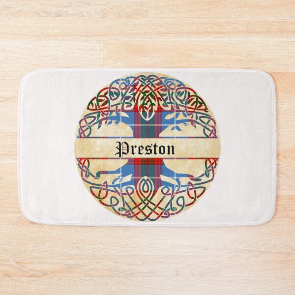 Item preview, Preston Tree of Life Clan Scottish Surname tartan designed and sold by BagTown Clans.