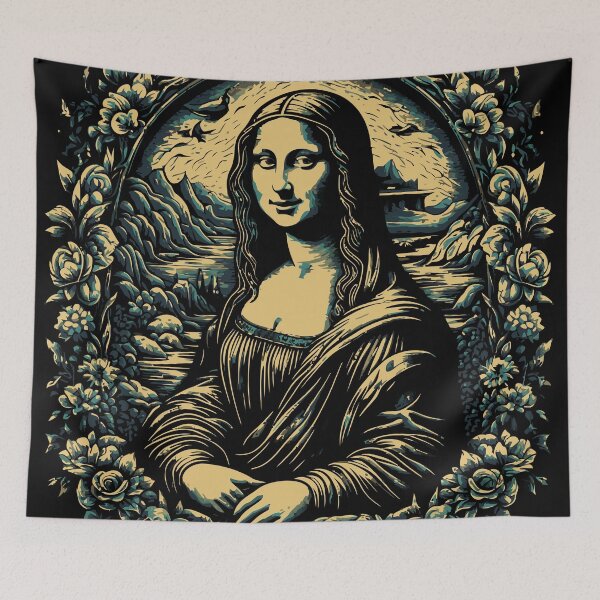 Item preview, Mona Lisa Portrait designed and sold by CyberWindow.