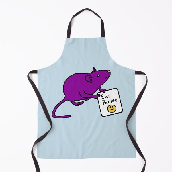 Item preview, Rat Says Ew People designed and sold by ellenhenry.