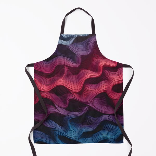 Aperçu de l'œuvre Texture ondulée violette et bleue vibrante créée et vendue par VectorPlace.