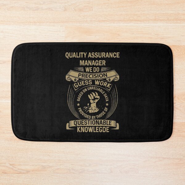 Item preview, Quality Assurance Manager designed and sold by MiraclePitts.