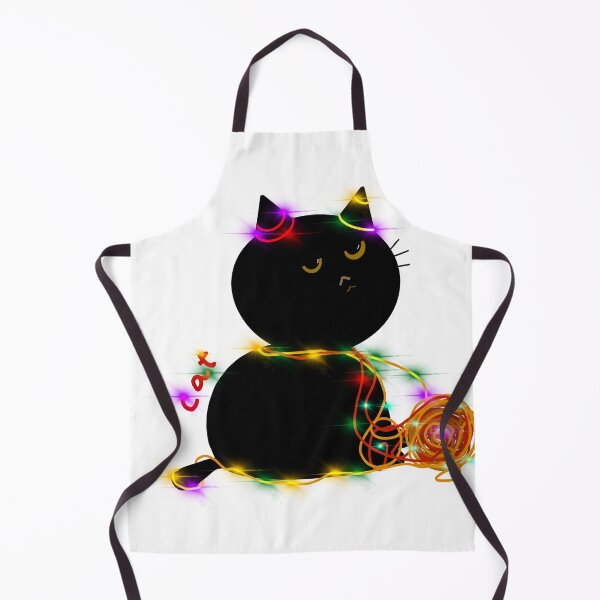 Item preview, Christmas Light Cat designed and sold by Oeenlacha.