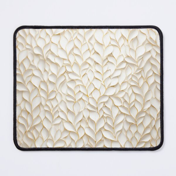 Item preview, Elegant Gold Leaf Pattern, In The Style Of Light White And Gold designed and sold by Vic Torys ☆.