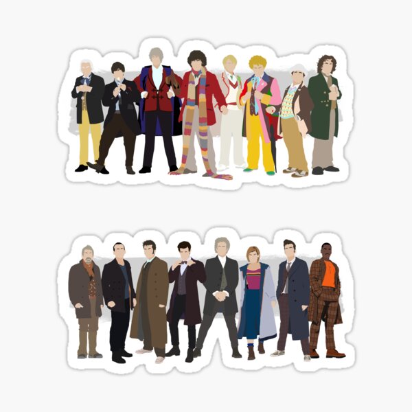Item preview, The 15 Doctors designed and sold by MrSaxon101.
