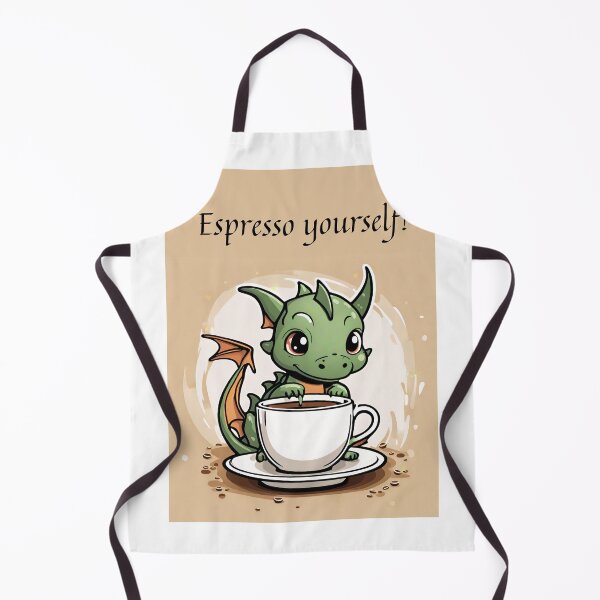 Item preview, Espresso Yourself Dragon designed and sold by VisualMotivator.