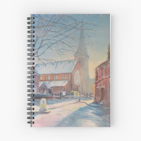Item preview, Flutter of snow over St Marks designed and sold by LittleLiz.