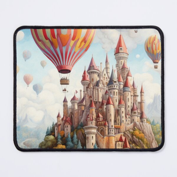 Item preview, Hot Air Ballons and Castle designed and sold by whitecat23.