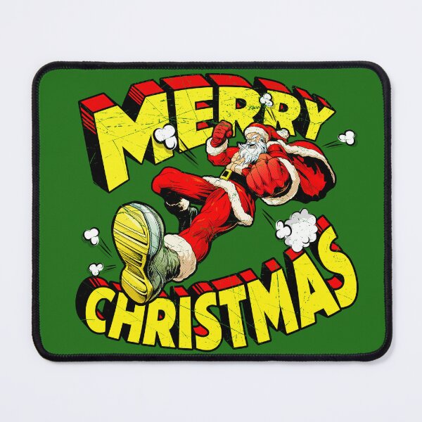 Item preview, Merry Christmas Badass Santa designed and sold by RetroPandora.