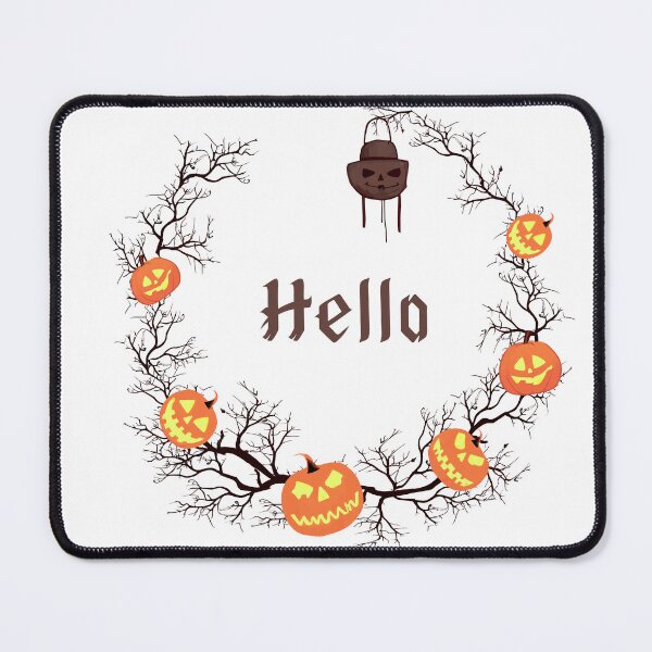 Item preview, Decoration of Branch and Pumpkins: Hello Halloween  designed and sold by Anastasiia Yurevych.