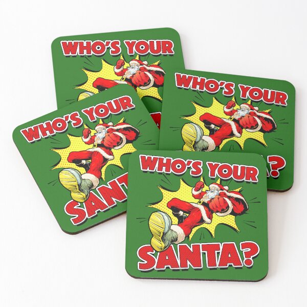 Item preview, Who's your Santa? designed and sold by RetroPandora.