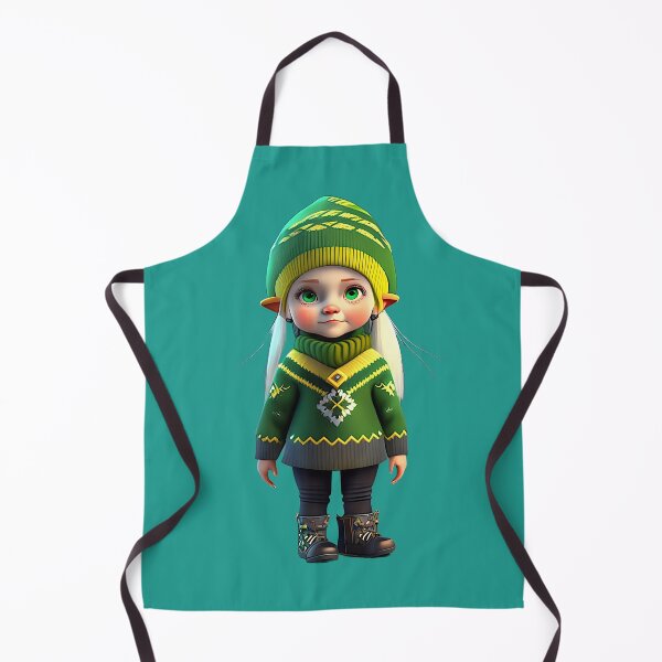 Item preview, Blue-Haired Gnome Dwarf Girl #3 designed and sold by Pickmash.