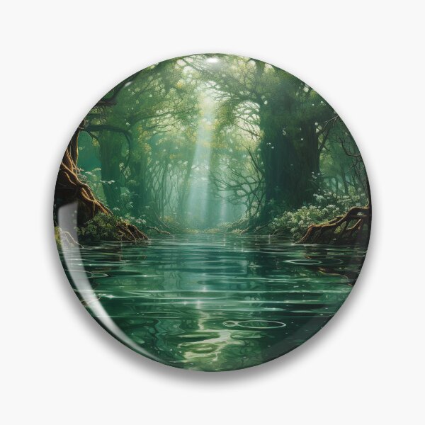 Item preview, Radiant Woods: Sunshine on the River designed and sold by Christian Weiss.