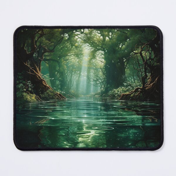 Item preview, Radiant Woods: Sunshine on the River designed and sold by Christian Weiss.