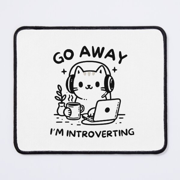 Item preview, Cozy Cat Introverting designed and sold by RuyaFab.