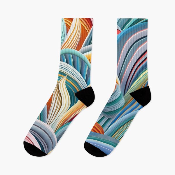 Item preview, Colorful abstract patterns designed and sold by Windness Zao.