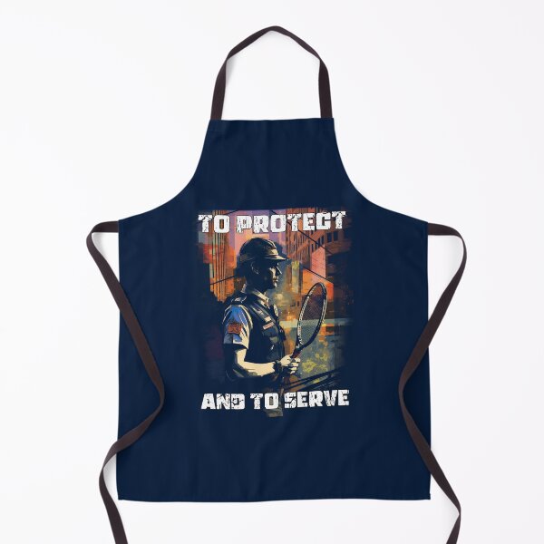 Item preview, Tenis policial: para proteger y servir designed and sold by 4TeeToo.