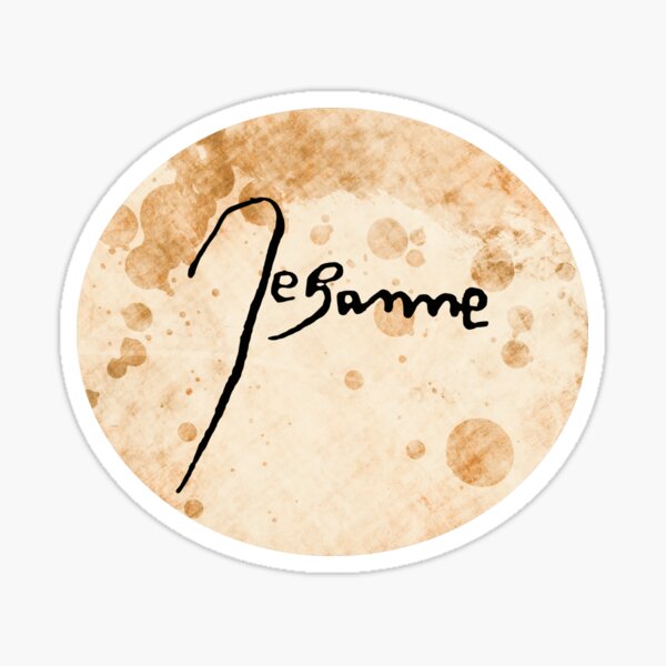 Item preview, Joan of Arc Signature/Autograph designed and sold by ArtsyAnastasia.