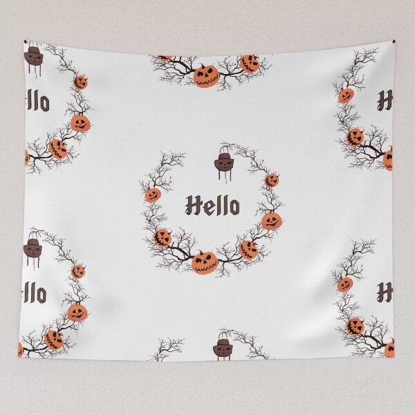 Item preview, Decoration of Branch and Pumpkins designed and sold by Anastasiia Yurevych.