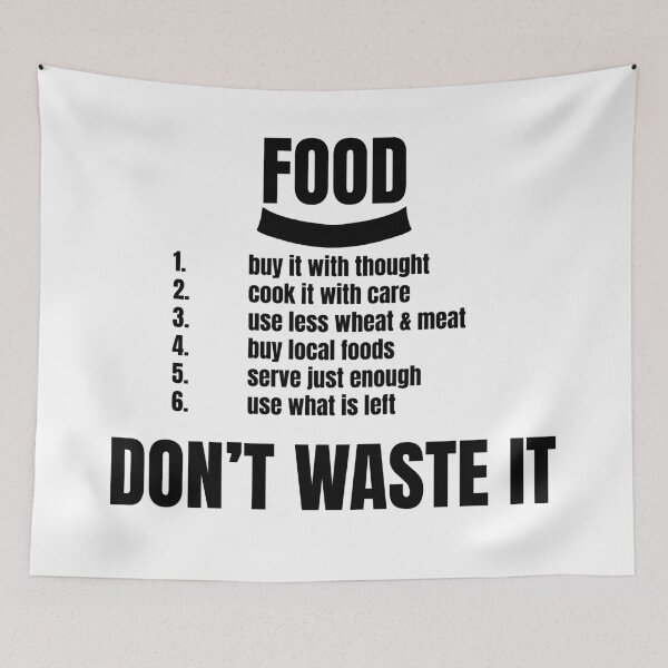 Item preview, FOOD: DON’T WASTE IT designed and sold by BenO63.