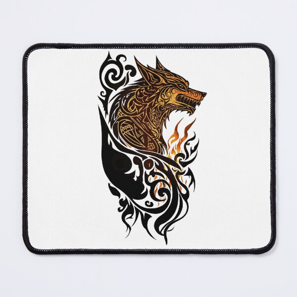 Item preview, Fenrir Viking Wolf designed and sold by PrettyPittie Shop.