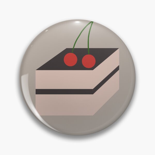 Item preview, chocolate cake with cherries designed and sold by Alenus.