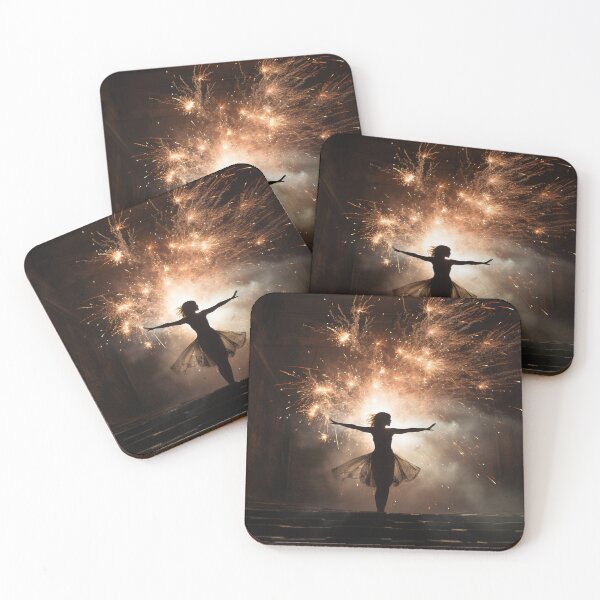 Item preview, Sparkling Reverie: Silhouette in Fireworks' Embrace designed and sold by Christian Weiss.