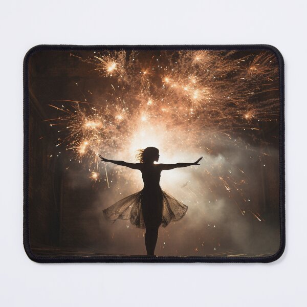 Item preview, Sparkling Reverie: Silhouette in Fireworks' Embrace designed and sold by Christian Weiss.