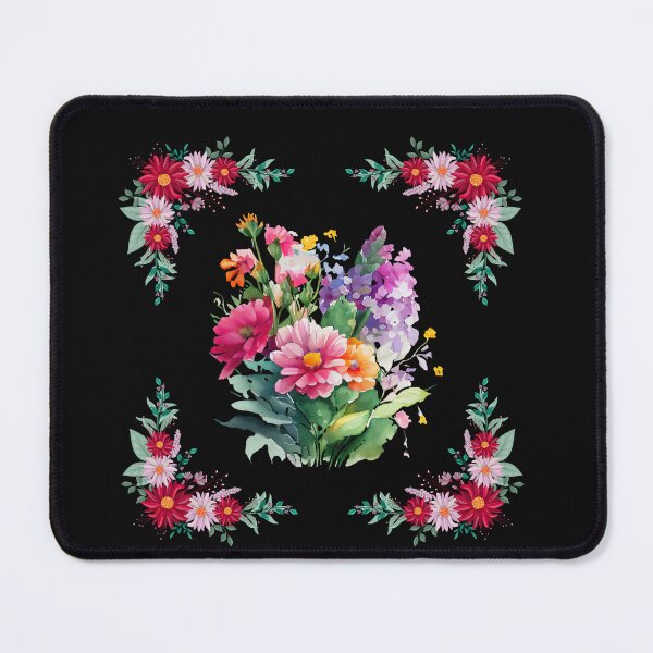 Item preview, Watercolor wildflowers frames graphic design designed and sold by Openspace2020.