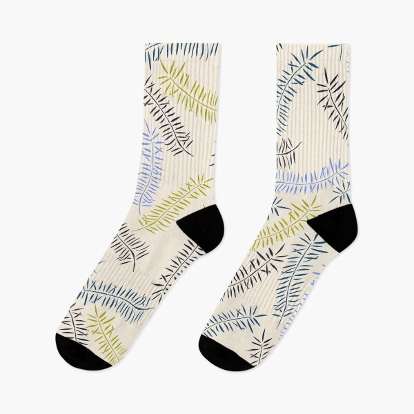 Item preview, Bamboo Branches Pattern in green, blue and lilac designed and sold by BrankaPD.