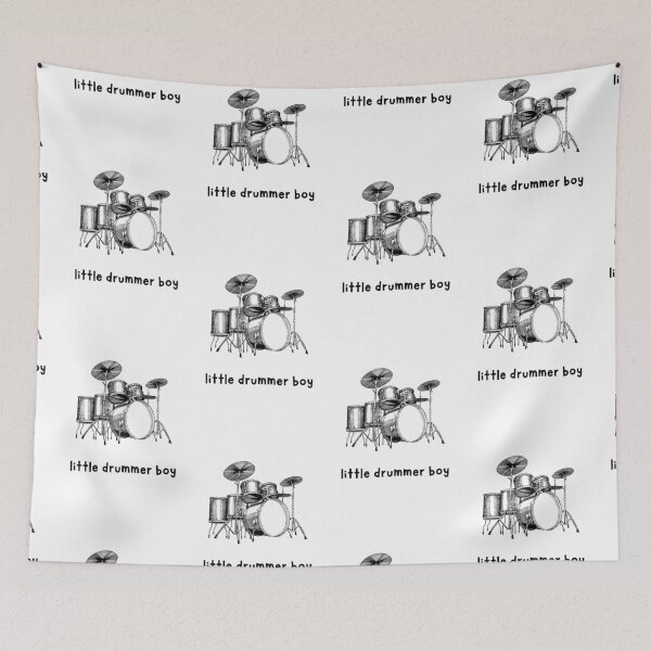 Item preview, Little Drummer Boy. Funny Christmas Present For Percussionist designed and sold by Rebel-Design.