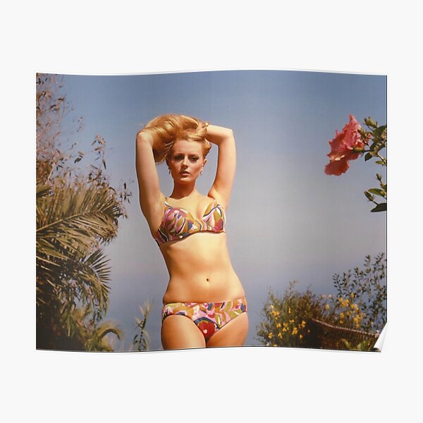 Sexy Polka Dot Bikini Pin Up Girl Pop Map Poster Classic Sexiezpix Web Porn