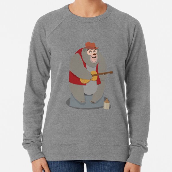 Big Al, The Country Bear Lightweight Sweatshirt