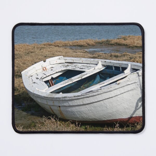 Item preview, Small White Wooden Boat designed and sold by Calidris Fotografie Steffi & Ben Köppler.
