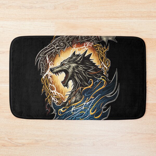 Item preview, Viking Wolf Thunder designed and sold by PrettyPittie Shop.