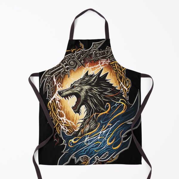 Item preview, Viking Wolf Thunder designed and sold by PrettyPittie Shop.