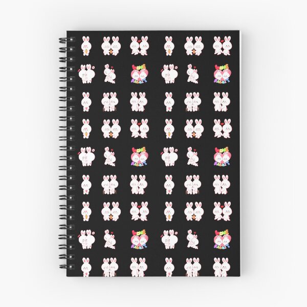 Item preview, Bunnies in love posing happily for the camera designed and sold by huape.