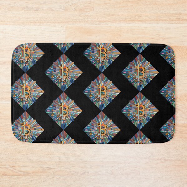Item preview, Bitcoin Crypto Pattern designed and sold by kreafox.