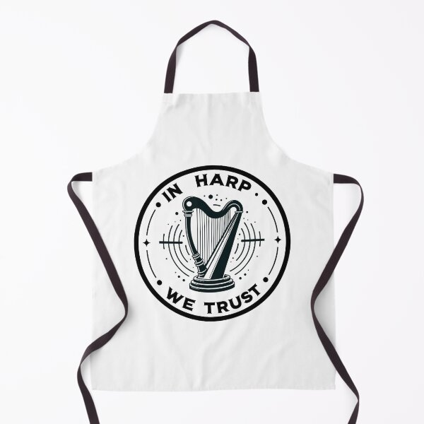 Item preview, In Harp We Trust - Harpist designed and sold by TeesYouWant.