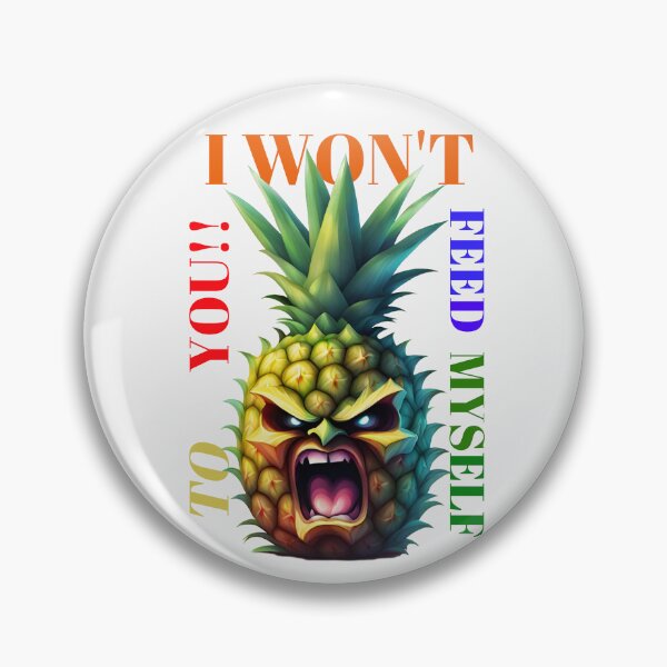 Item preview, The Cry of Angry Pineapple designed and sold by AriaMariaDesign.
