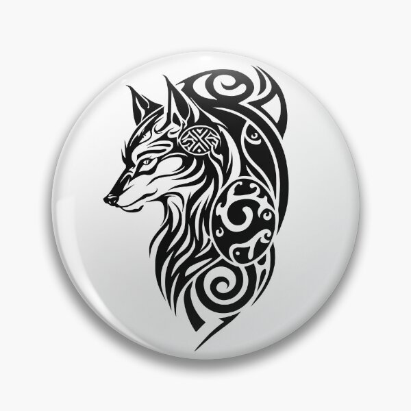 Artikelvorschau, Keltischer Wikingerwolf entworfen und verkauft von PrettyPittie Shop.