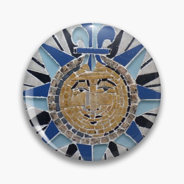 Item preview, Blue Windrose Mosaic designed and sold by frederic Lecut.