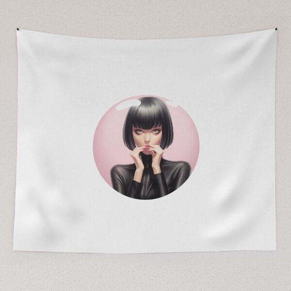 Item preview, Hollywood Goth - Goth in Pink Bubble designed and sold by StyleCut.