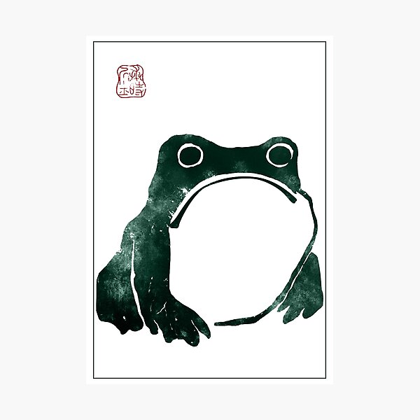 Item preview, Unimpressed Frog designed and sold by bantermugs.