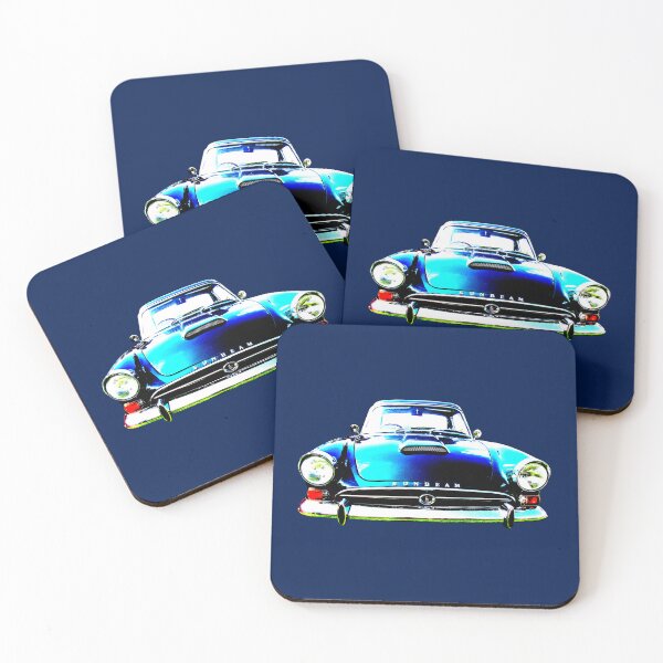 Item preview, Sunbeam Alpine Tiger 1960s British classic sports car high contrast designed and sold by soitwouldseem.