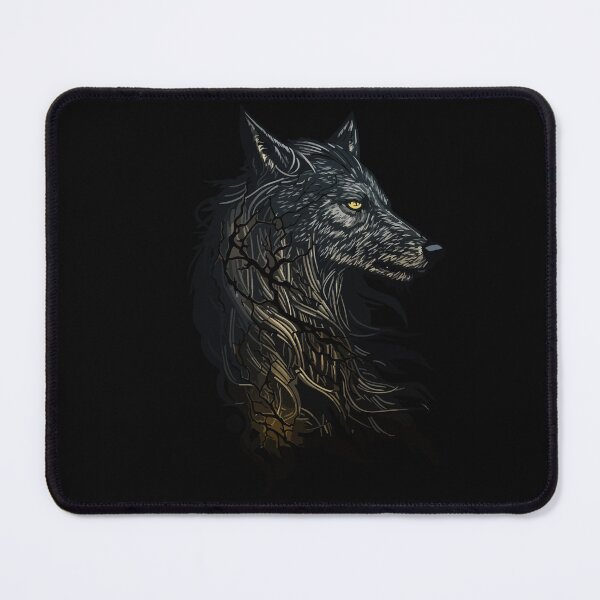 Item preview, Black Viking Wolf designed and sold by PrettyPittie Shop.