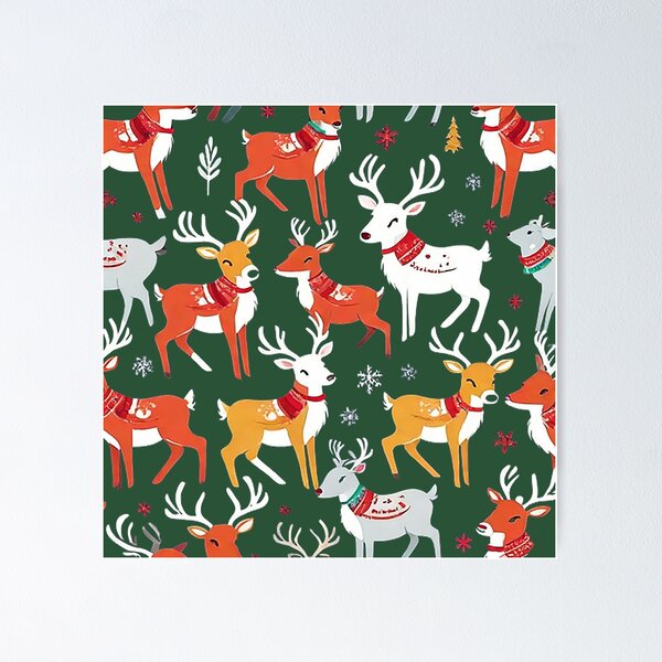 Item preview, Reindeers designed and sold by likbatonboot.