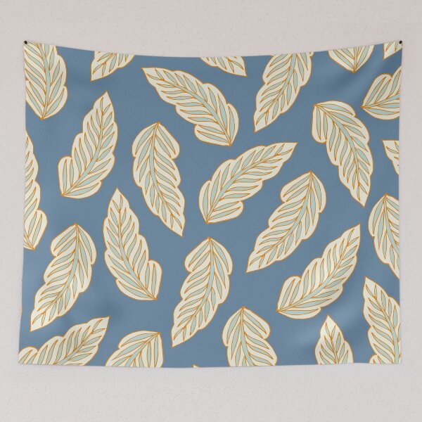 Item preview, Feather Leaves Close Up Pattern designed and sold by BrankaPD.