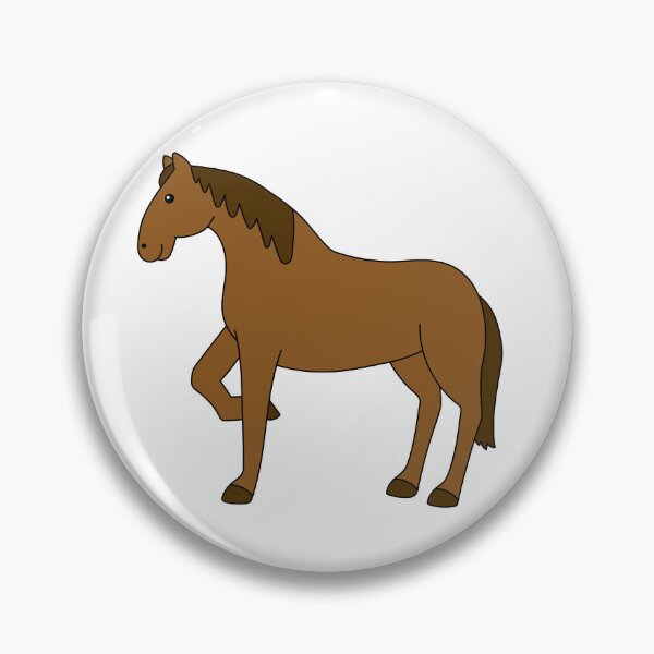 Item preview, Cute Brown Horse designed and sold by JefimijaT.