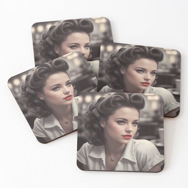 Item preview, Diner Diva of the 1950s designed and sold by AICreativeArts.